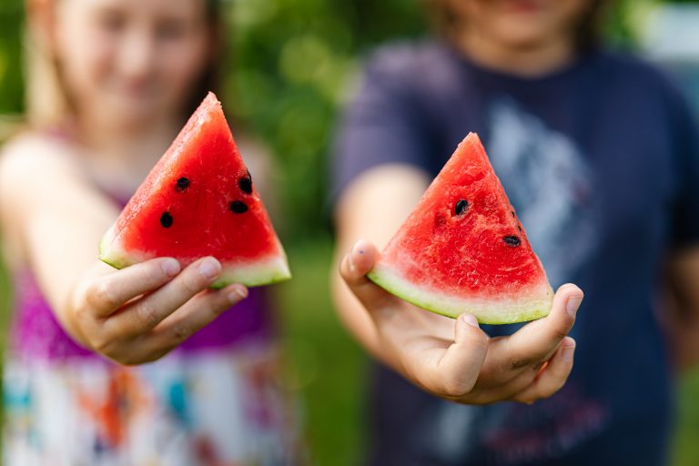 Alimentación para niños en verano